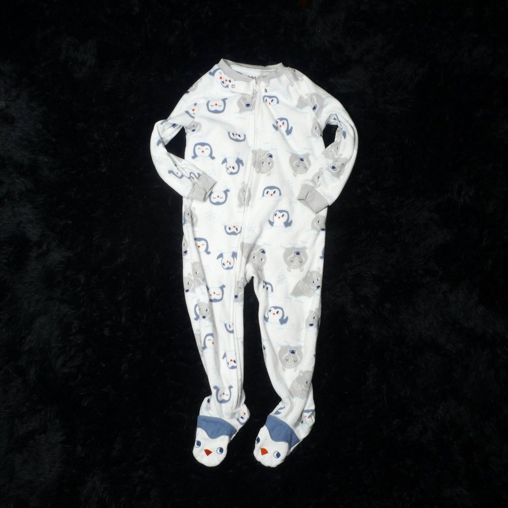 Carter's Penguin Footed Pajamas